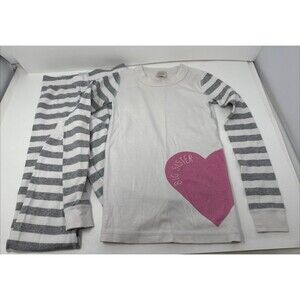 Hanna Andersson Big Sister Pajamas Long Sleeve Pants Set 130 US 8 match